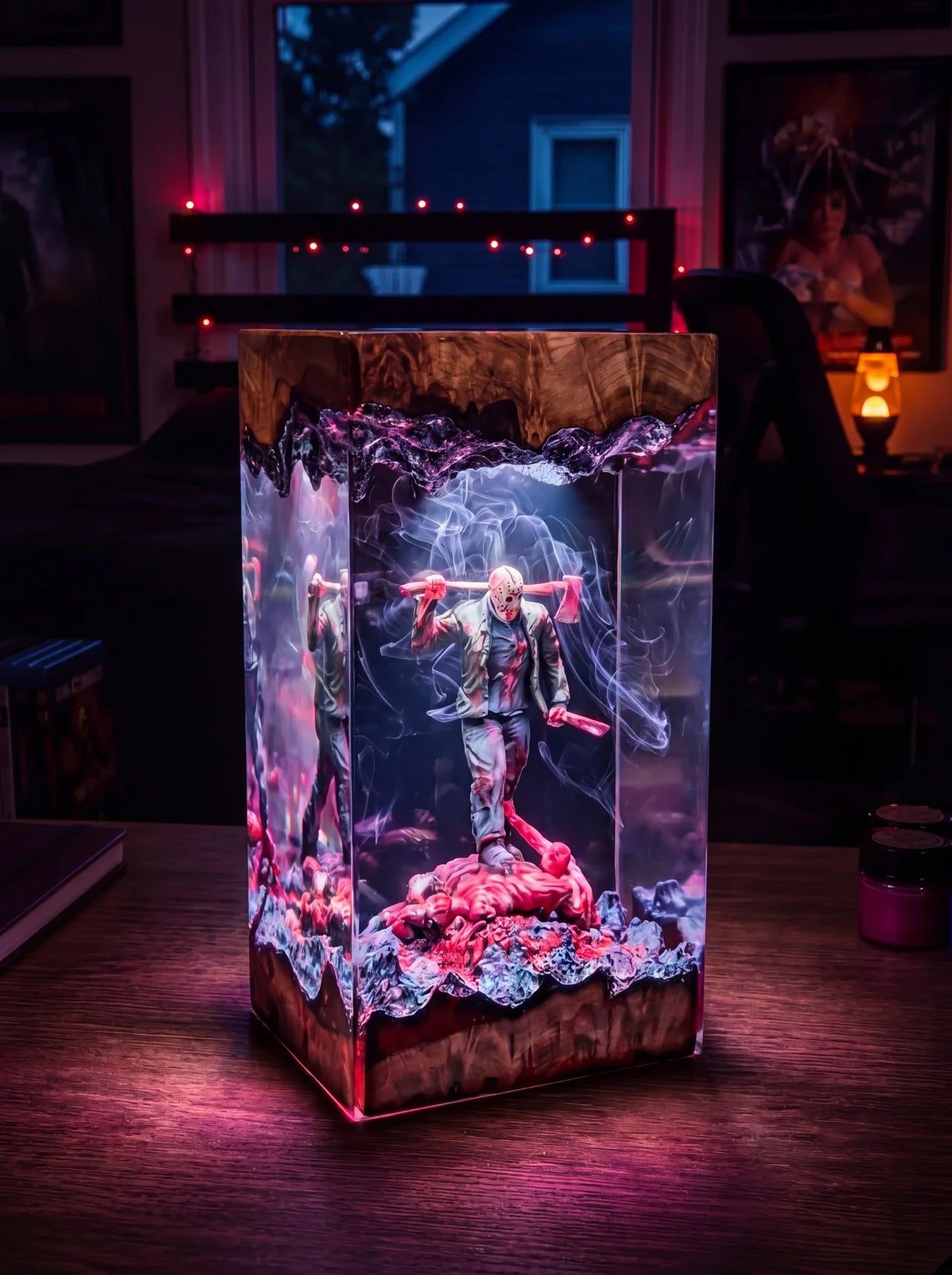 Halloween Resin Lamps