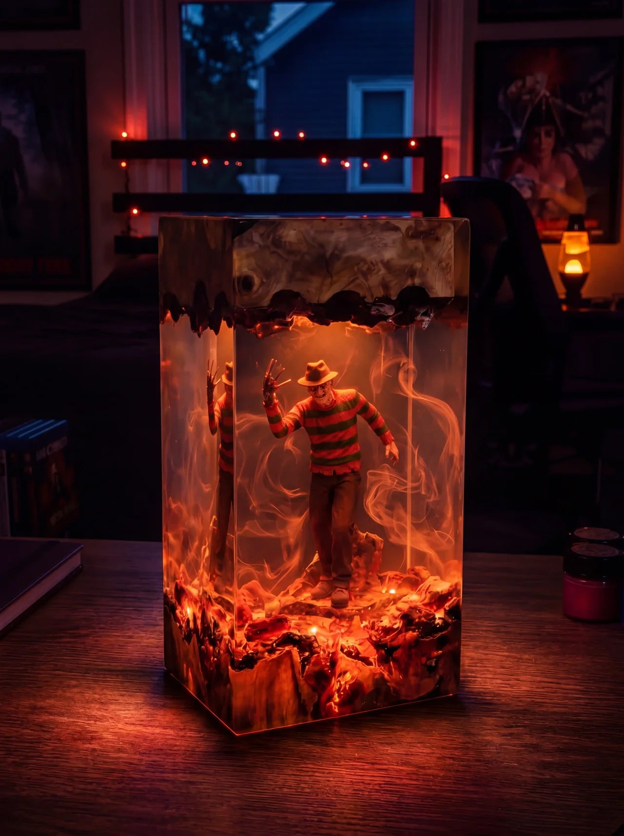 Halloween Resin Lamps