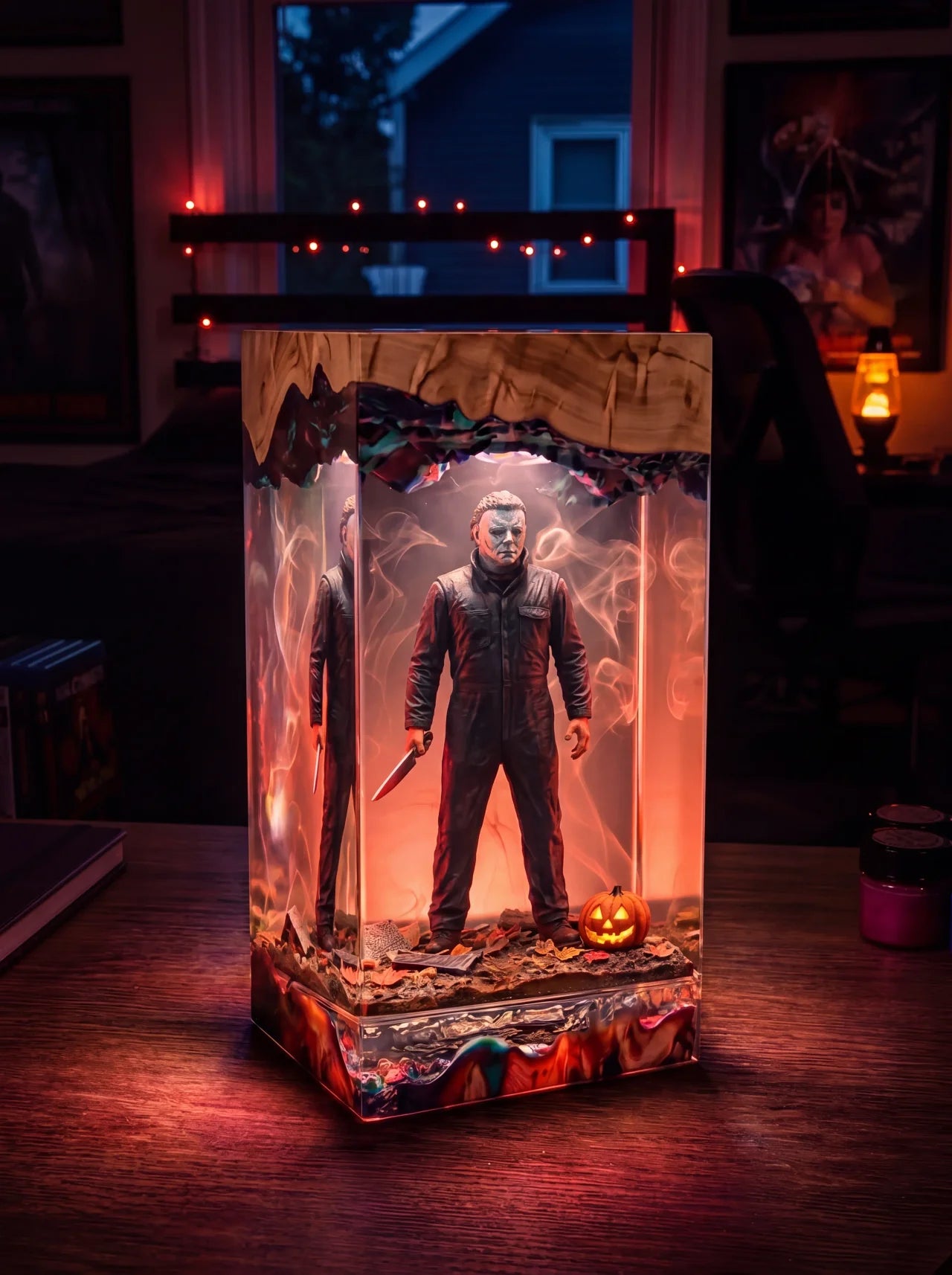 Halloween Resin Lamps