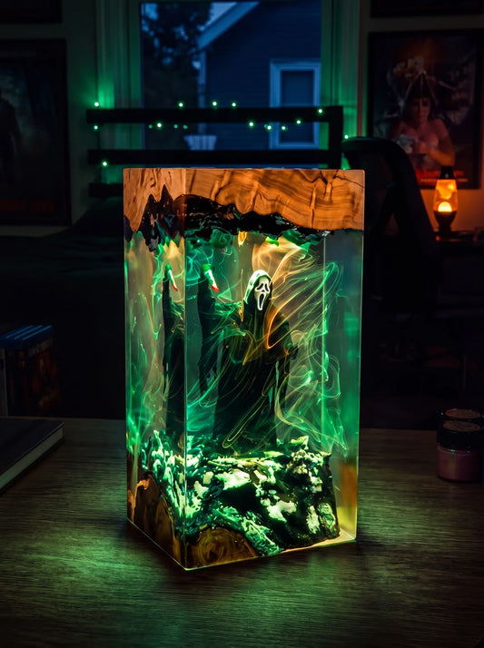 Halloween Resin Lamps
