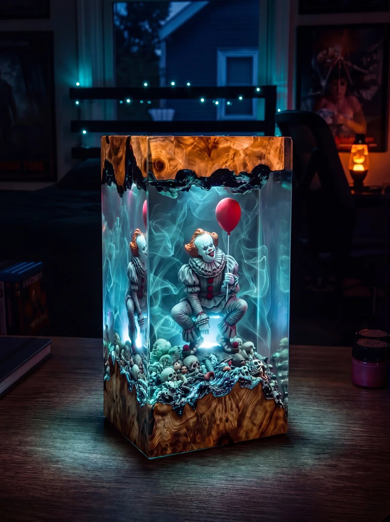 Halloween Resin Lamps