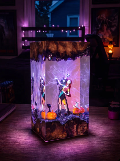 Halloween Resin Lamps