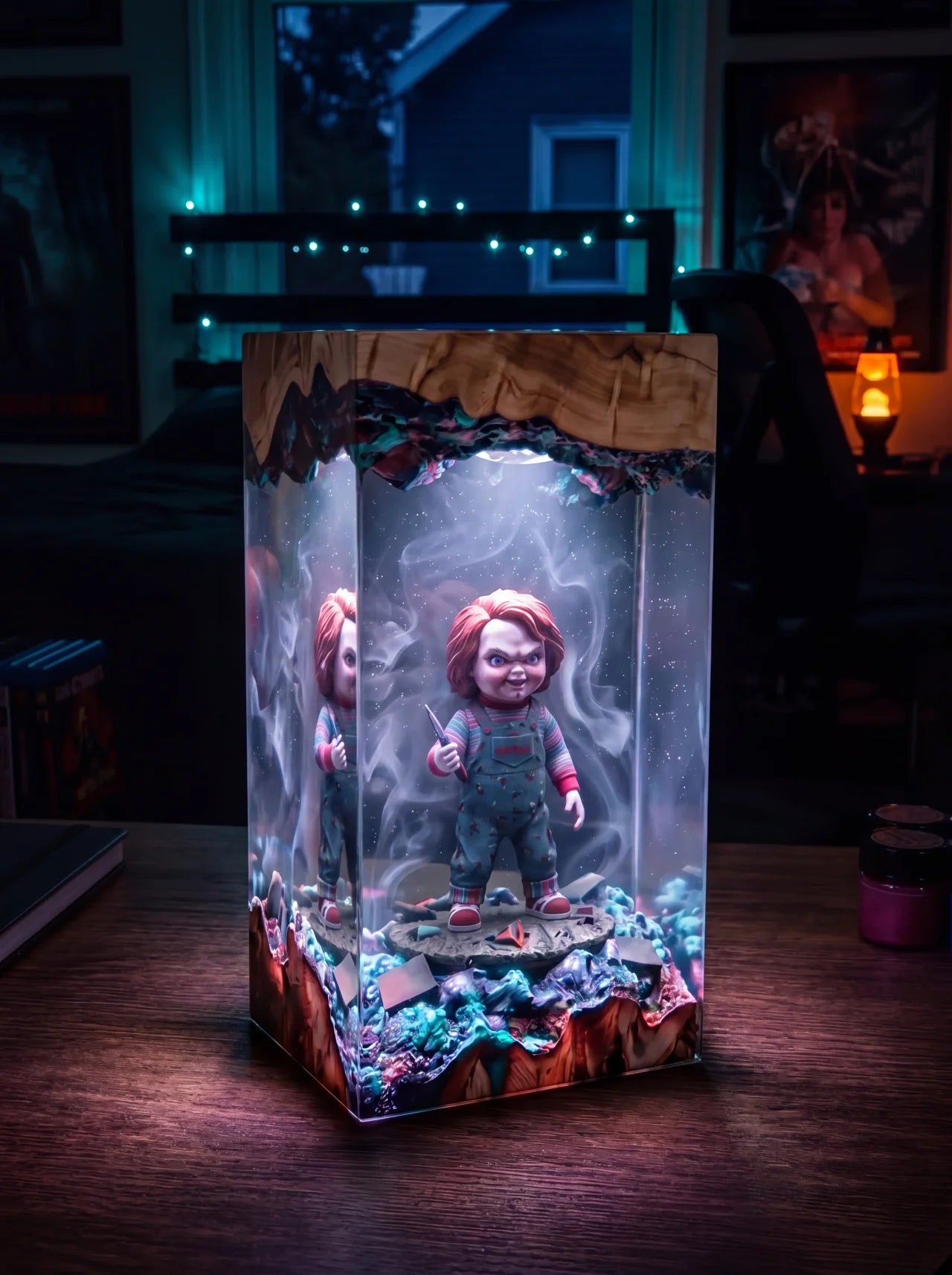 Halloween Resin Lamps